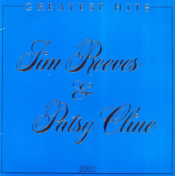 Jim Reeves & Patsy Cline - Greatest Hits - LP