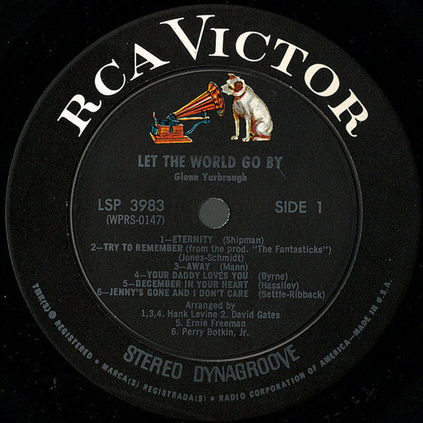 Glenn Yarbrough - Let The World Go By - LP