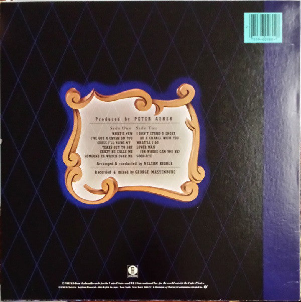 Linda Ronstadt & The Nelson Riddle Orchestra* - What's New - LP