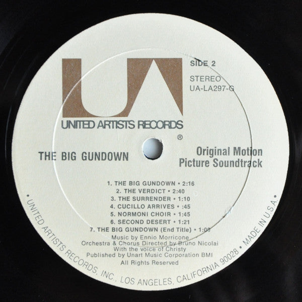 Ennio Morricone - The Big Gundown (Original Motion Picture Soundtrack) - LP