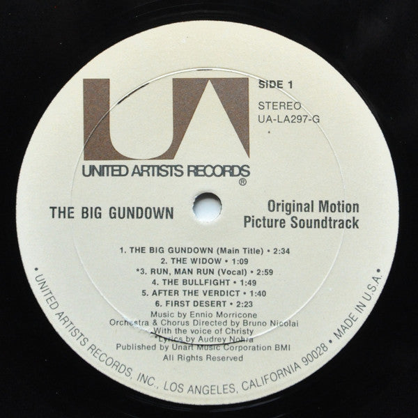 Ennio Morricone - The Big Gundown (Original Motion Picture Soundtrack) - LP