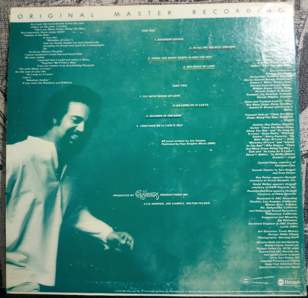 Joe Sample - Rainbow Seeker - LP