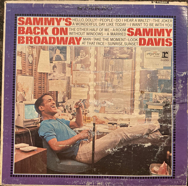 Sammy Davis Jr. - Sammy's Back On Broadway - LP