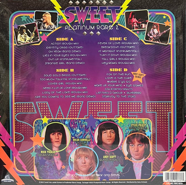 Sweet* - Platinum Rare 2 - LP