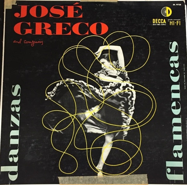 José Greco And Company - Danzas Flamencas - LP