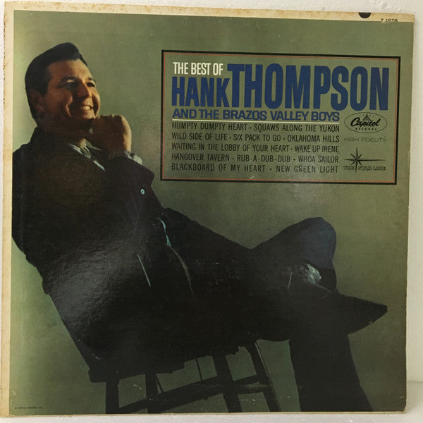 Hank Thompson And The Brazos Valley Boys* - The Best Of Hank Thompson And The Brazos Valley Boys - LP