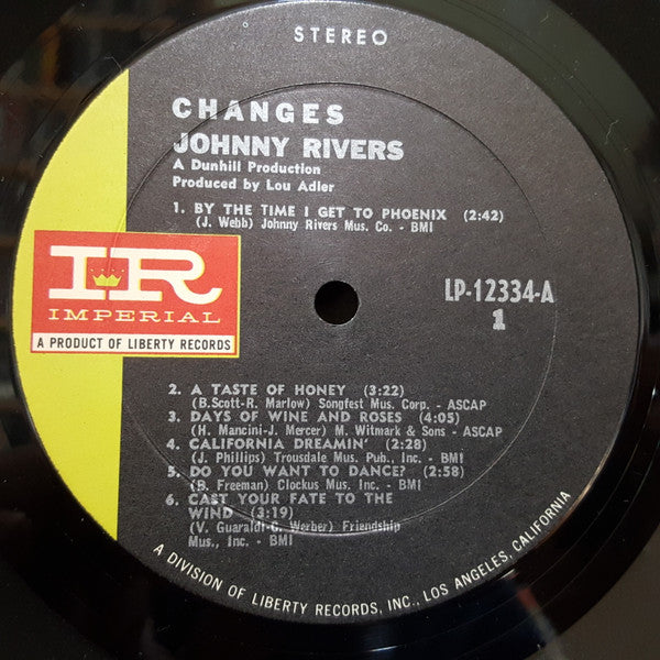 Johnny Rivers - Changes - LP