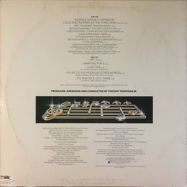 Montana - A Dance Fantasy Inspired By Close Encounters Of The Third Kind - LP