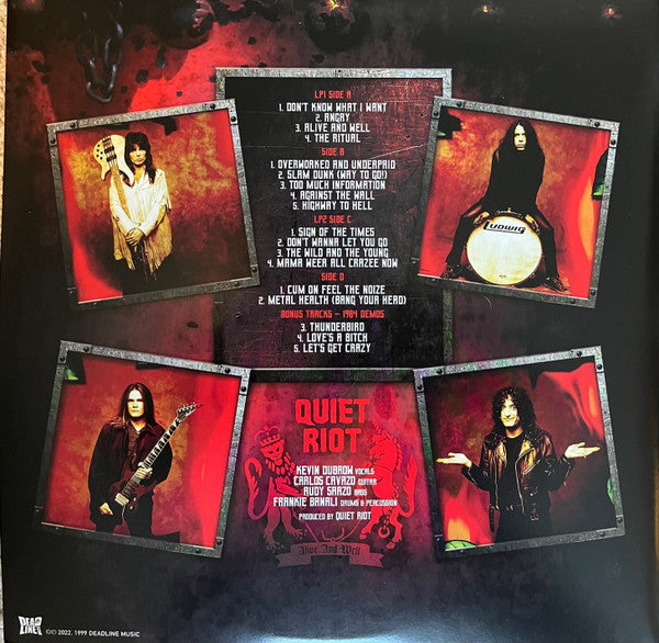 Quiet Riot - Alive And Well - LP