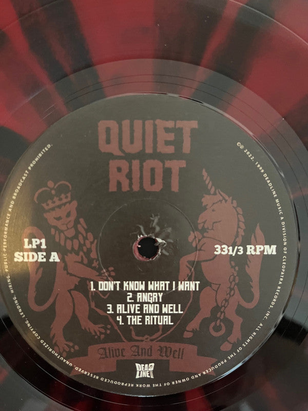 Quiet Riot - Alive And Well - LP