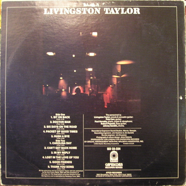Livingston Taylor - Livingston Taylor - LP