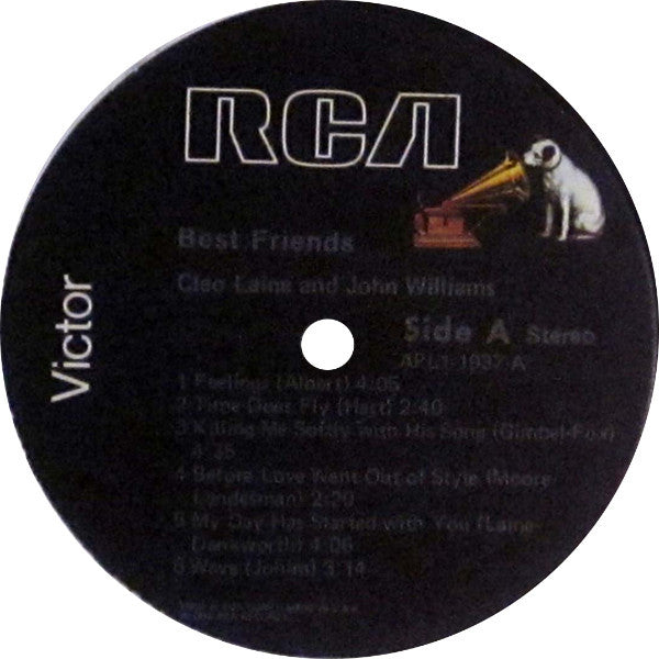 Cleo Laine And John Williams  - Best Friends - LP