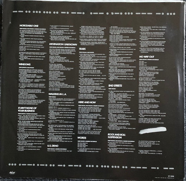 Missing Persons - Spring Session M - LP