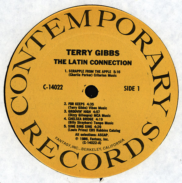 Terry Gibbs - The Latin Connection - LP