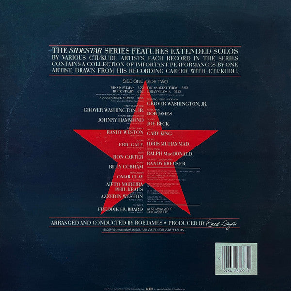 Grover Washington, Jr. - Side Star - LP