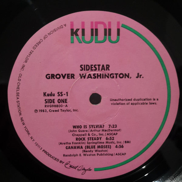Grover Washington, Jr. - Side Star - LP