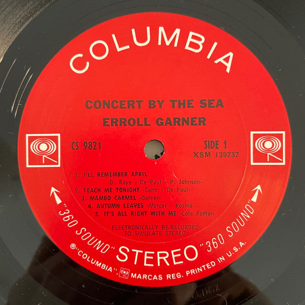 Erroll Garner - Concert By The Sea - LP