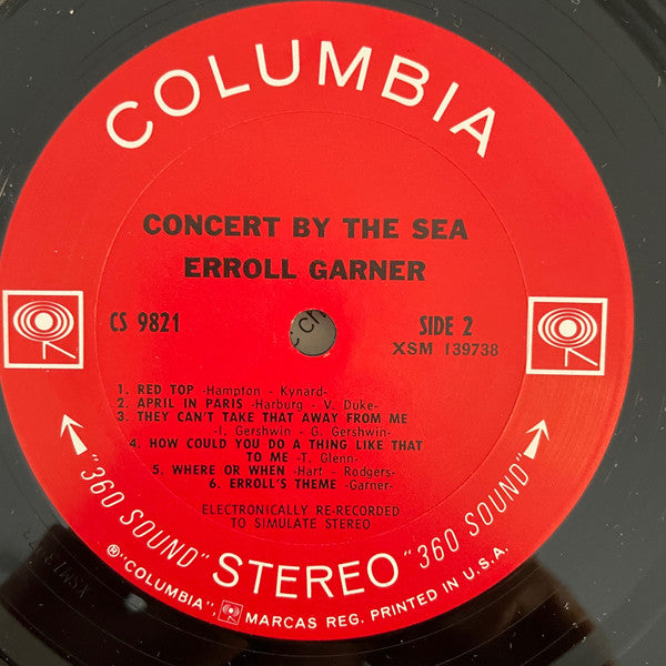 Erroll Garner - Concert By The Sea - LP