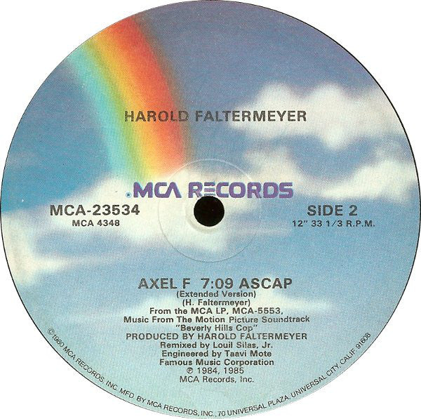 Patti LaBelle / Harold Faltermeyer - New Attitude / Axel F - LP