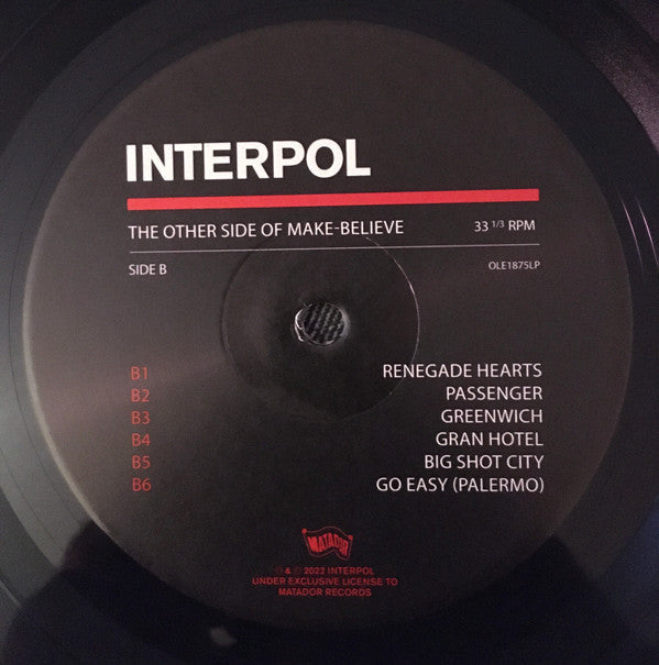 Interpol - The Other Side Of Make-Believe - LP