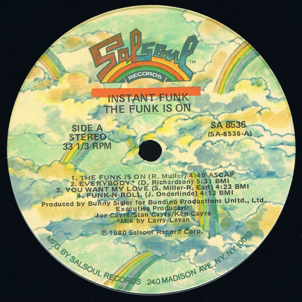 Instant Funk - The Funk Is On - LP