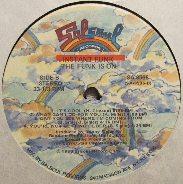 Instant Funk - The Funk Is On - LP
