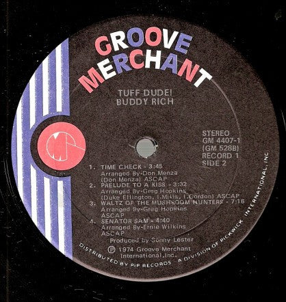 Buddy Rich - Tuff Dude! - LP