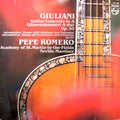 Mauro Giuliani — Pepe Romero - Academy Of St. Martin-In-The-Fields* - Neville Marriner* - Guitar Concerto In A, Introduction Variations & Polonaise - LP