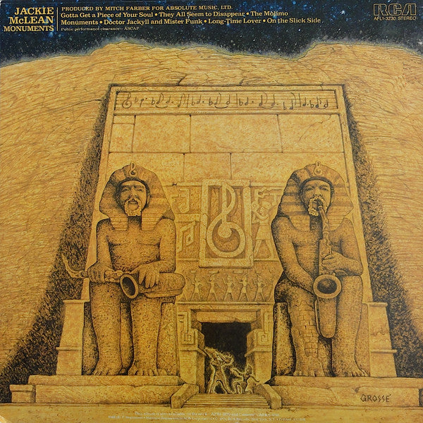 Jackie Mclean - Monuments - LP