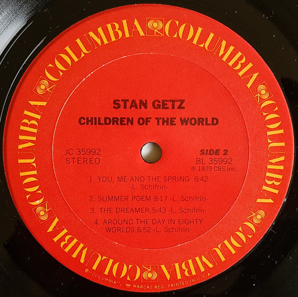 Stan Getz - Children Of The World - LP