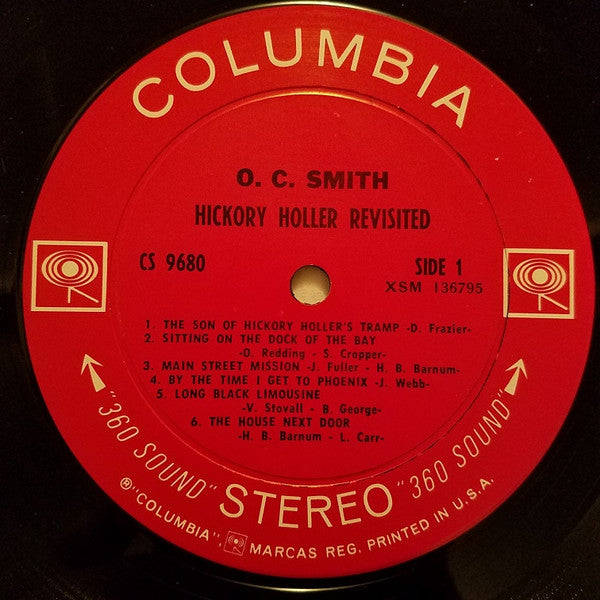 O.C. Smith* - Hickory Holler Revisited - LP