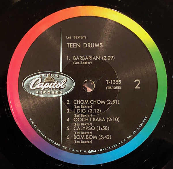 Les Baxter - Les Baxter's Teen Drums - LP