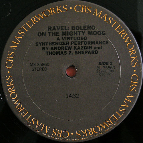 Leonard Bernstein And Orchestre National De France / Andrew Kazdin And Thomas Z. Shepard - Ravel: Bolero - LP
