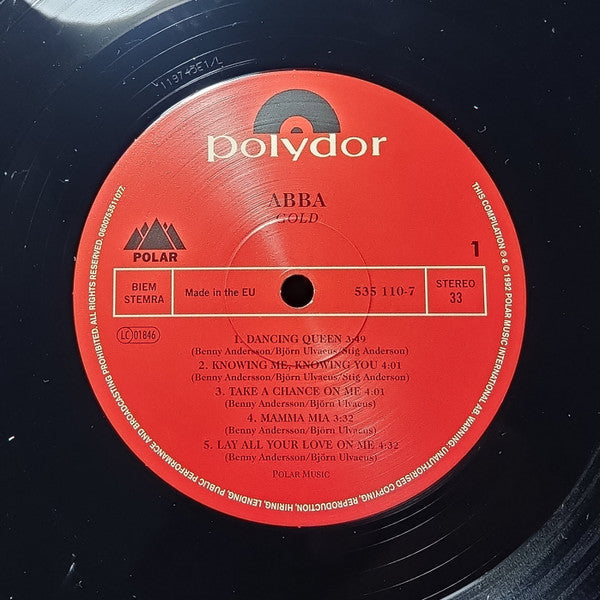ABBA - Gold (Greatest Hits) - LP
