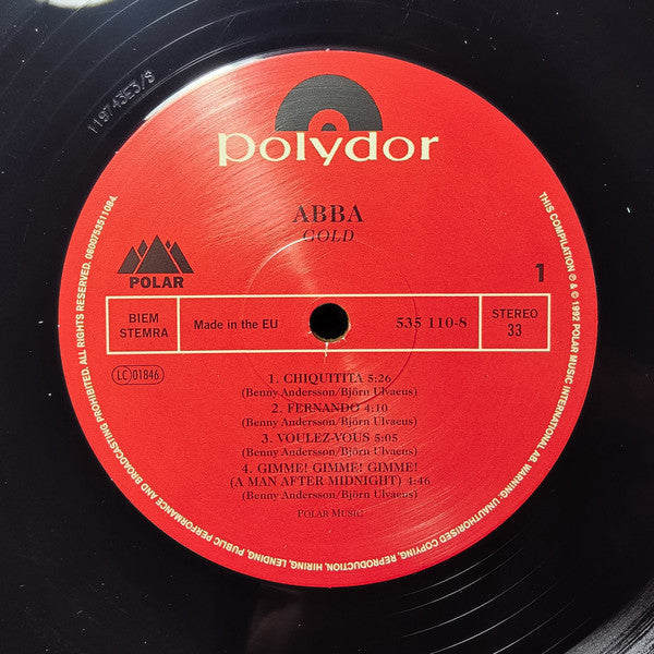 ABBA - Gold (Greatest Hits) - LP