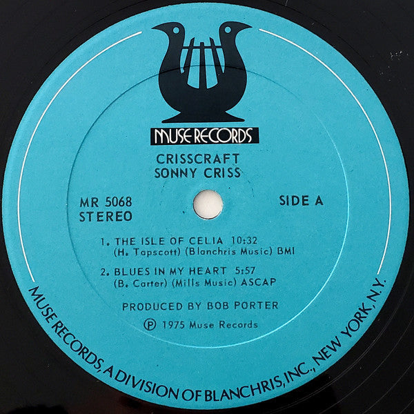 Sonny Criss - Crisscraft - LP