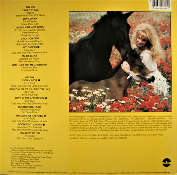 Liona Boyd - The Romantic Guitar Of Liona Boyd - LP