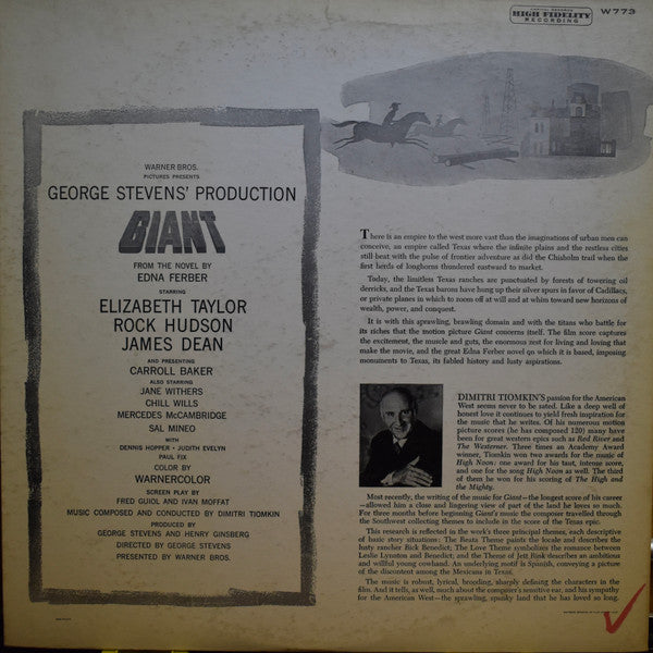 Dimitri Tiomkin - Giant - LP