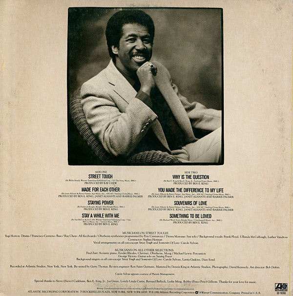 Ben E. King - Street Tough - LP