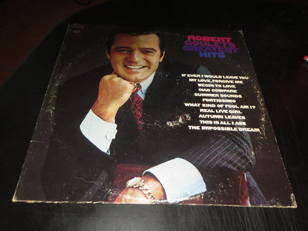 Robert Goulet - Robert Goulet's Greatest Hits - LP