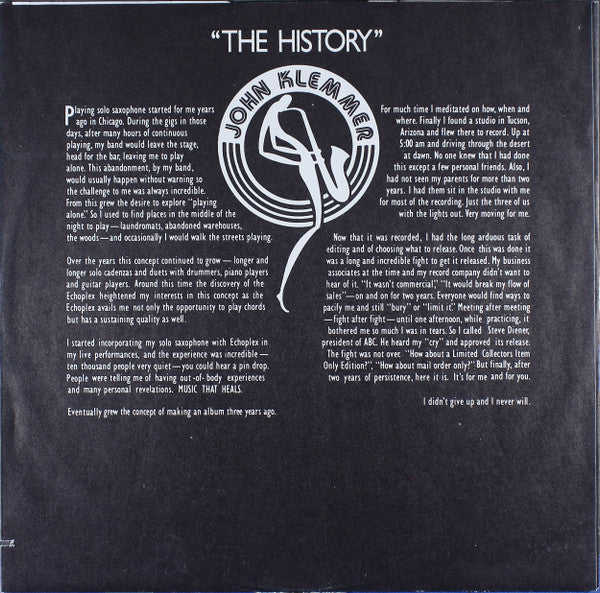 John Klemmer - Cry - LP