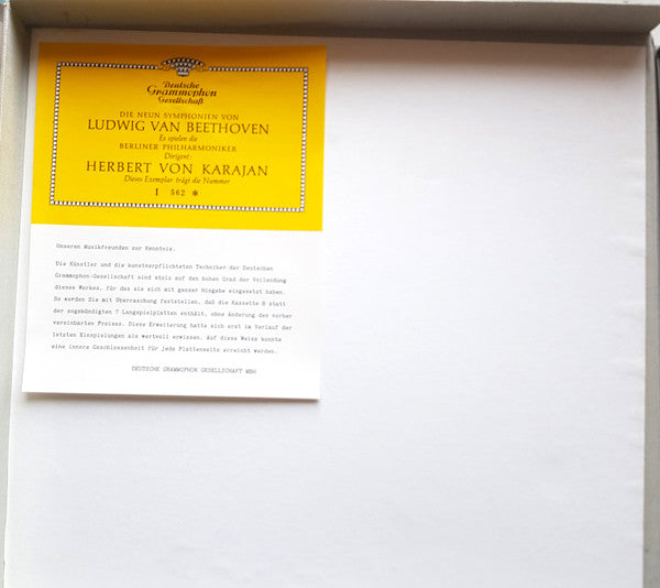 Ludwig van Beethoven – Herbert von Karajan, Berliner Philharmoniker - 9 Symphonien