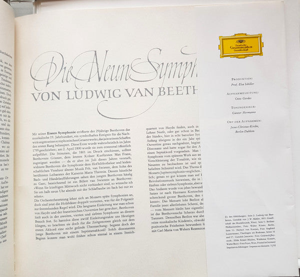 Ludwig van Beethoven – Herbert von Karajan, Berliner Philharmoniker - 9 Symphonien