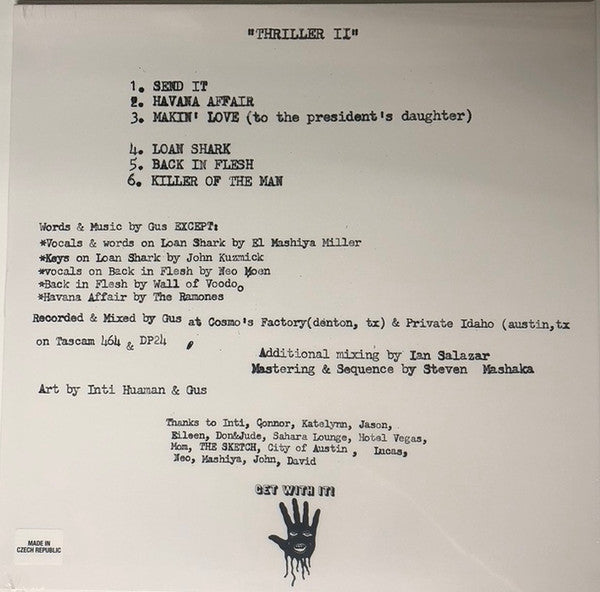 Gus Baldwin - "Thiller II" - LP