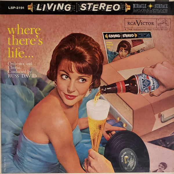 Russ David And His Orchestra - Where There's Life - LP
