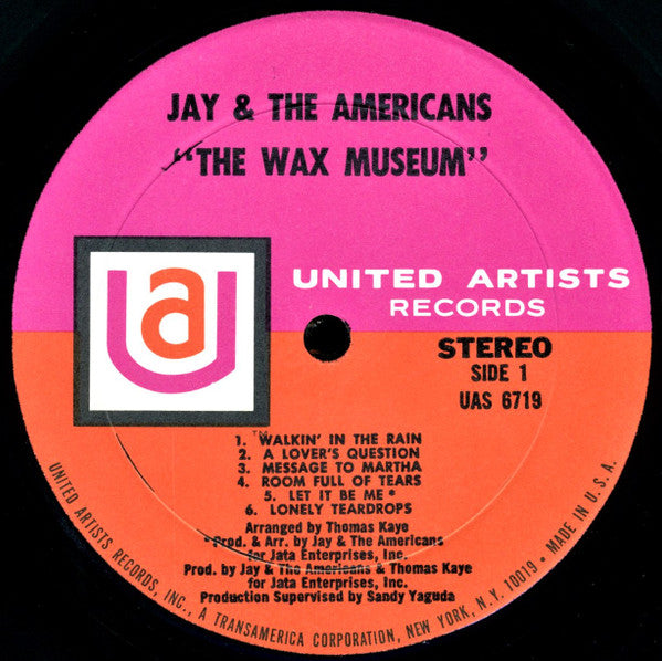 Jay And The Americans* - Wax Museum - LP