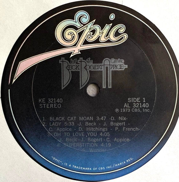 Beck, Bogert & Appice - Beck, Bogert & Appice - LP