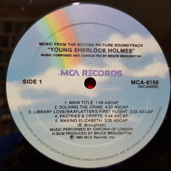 Bruce Broughton - Young Sherlock Holmes - LP