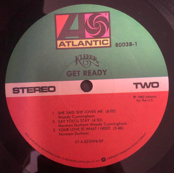 Kleeer - Get Ready - LP