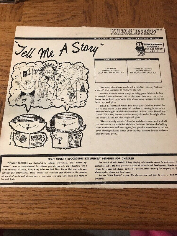 Unknown Artist - Tell Me A Story - LP